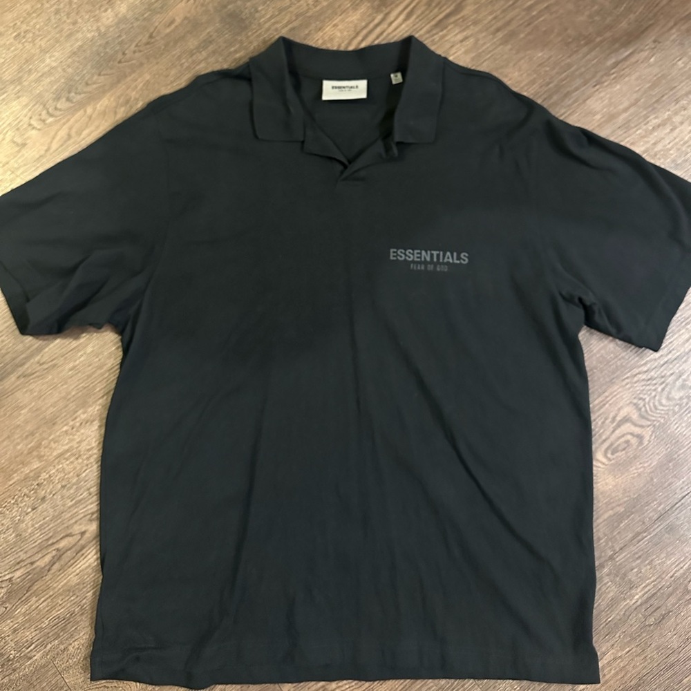 Fear of God Essentials Short Sleeve Boxy Polo S/S 20 Size M